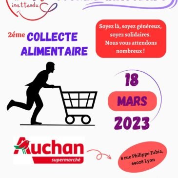 Rétrospectives Collecte alimentaires 18 mars 2023